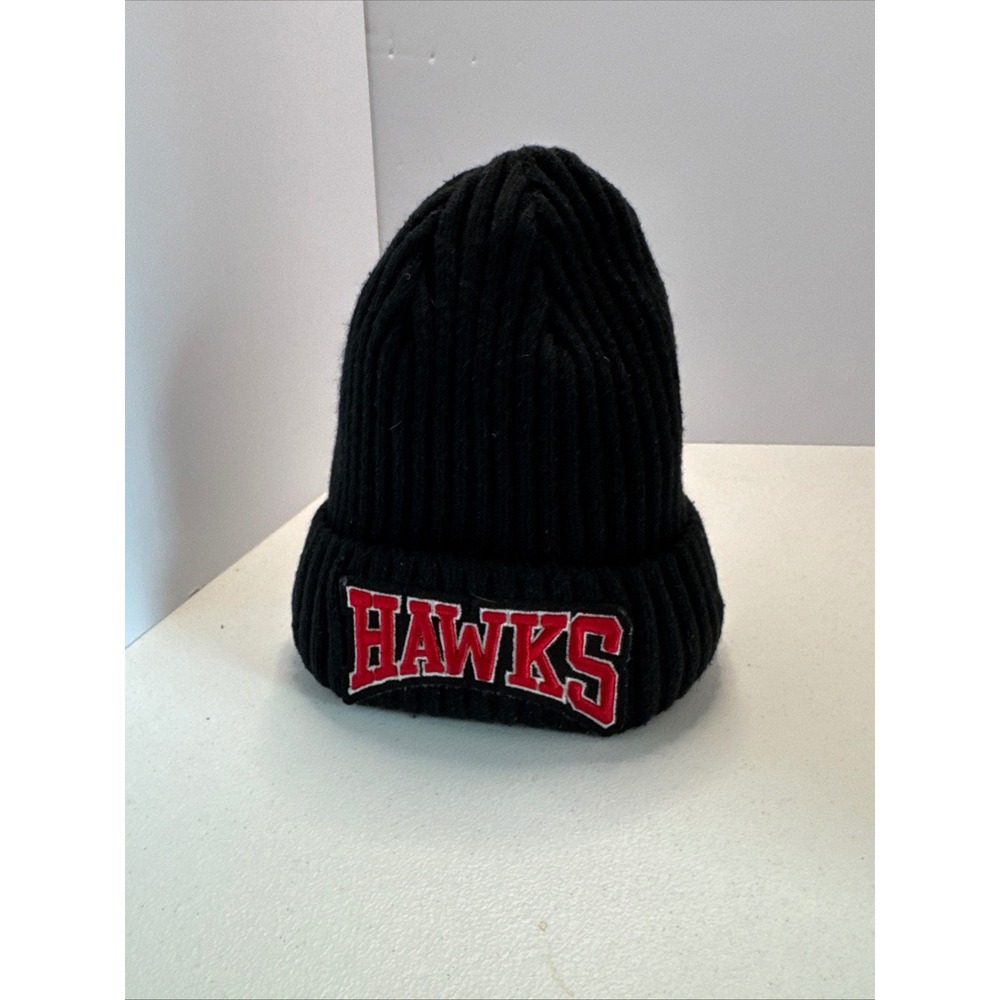 Pro Standard Atlanta Hawks NBA Small Beanie Black Fleece Lined Knit Hat